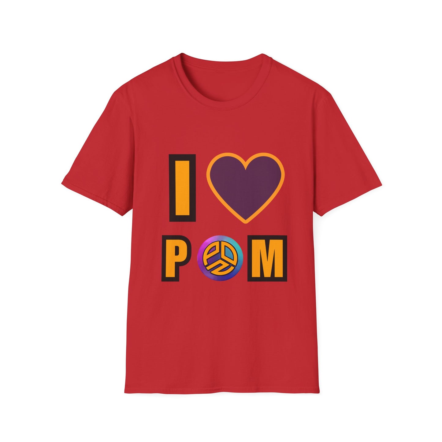 I Love PommyInOz Unisex Softstyle T-Shirt