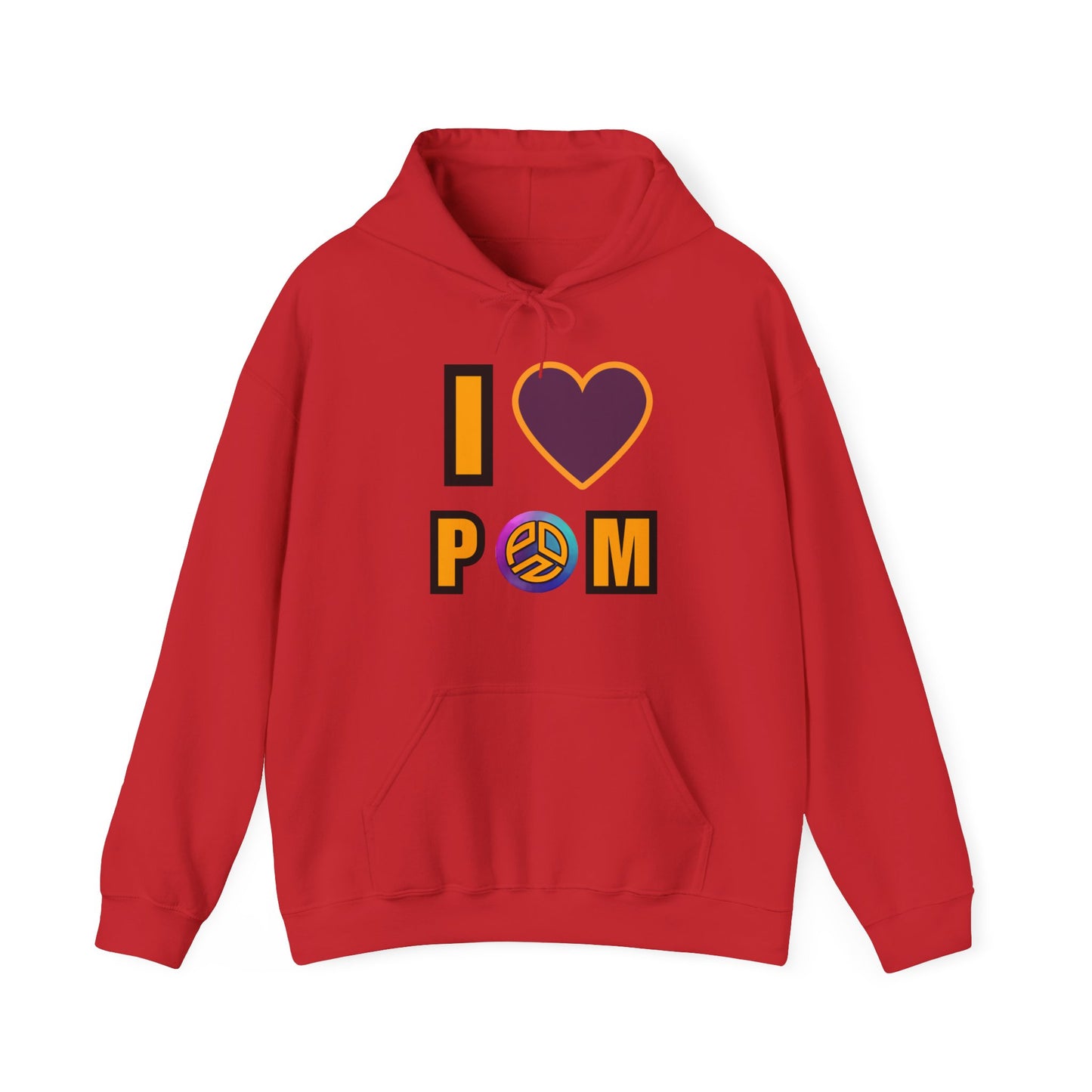 I Love Pom Hooded Sweatshirt