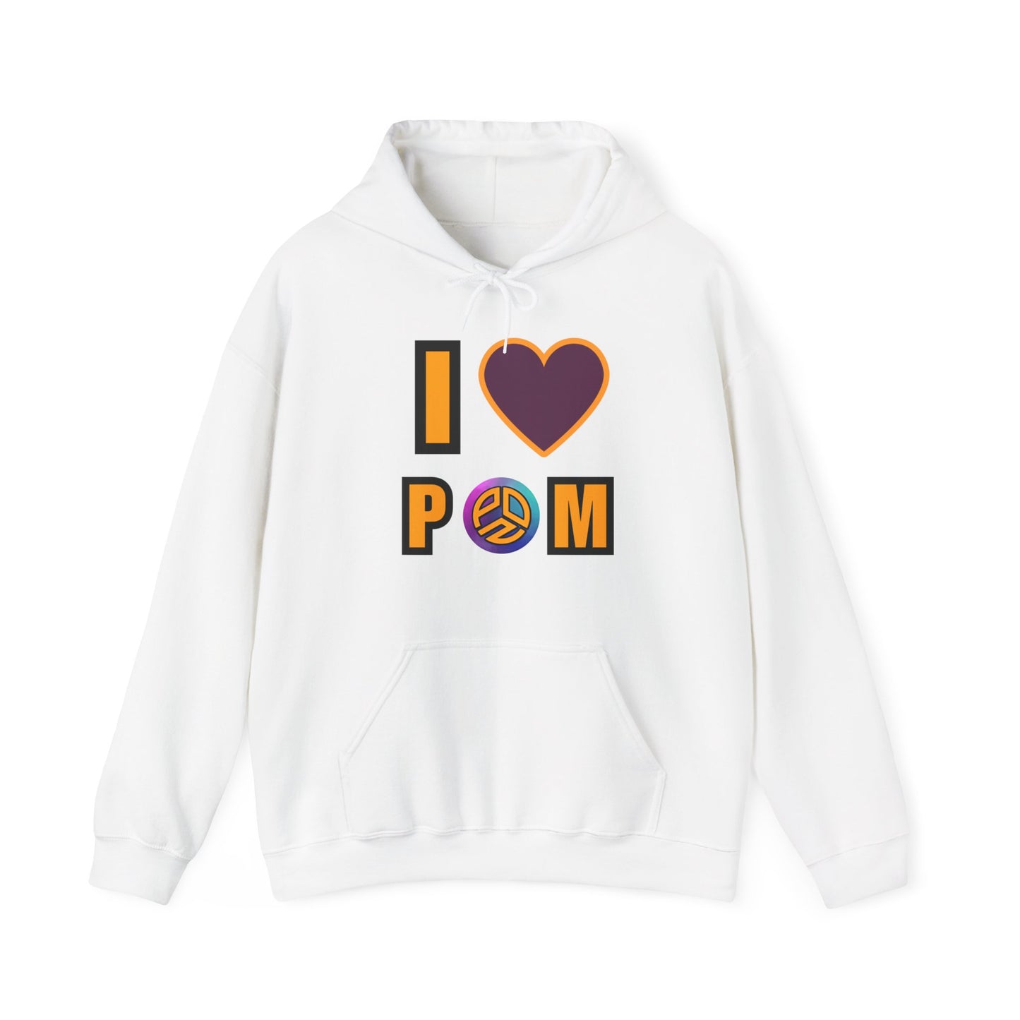 I Love Pom Hooded Sweatshirt