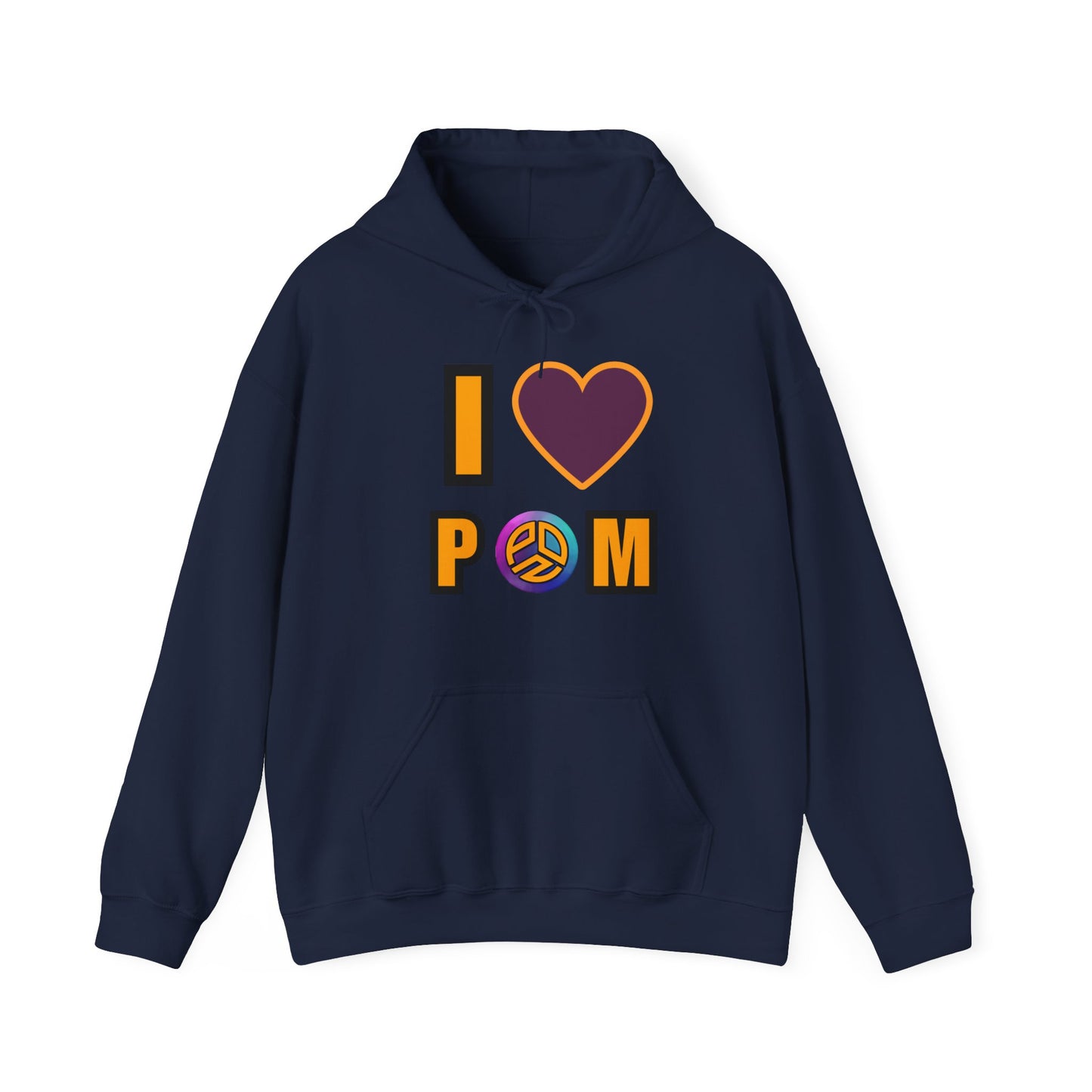 I Love Pom Hooded Sweatshirt